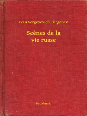 cover image of Scenes de la vie russe